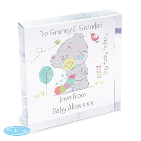 Personalised Tiny Tatty Teddy Cuddle Bug Large Crystal Token £17.99